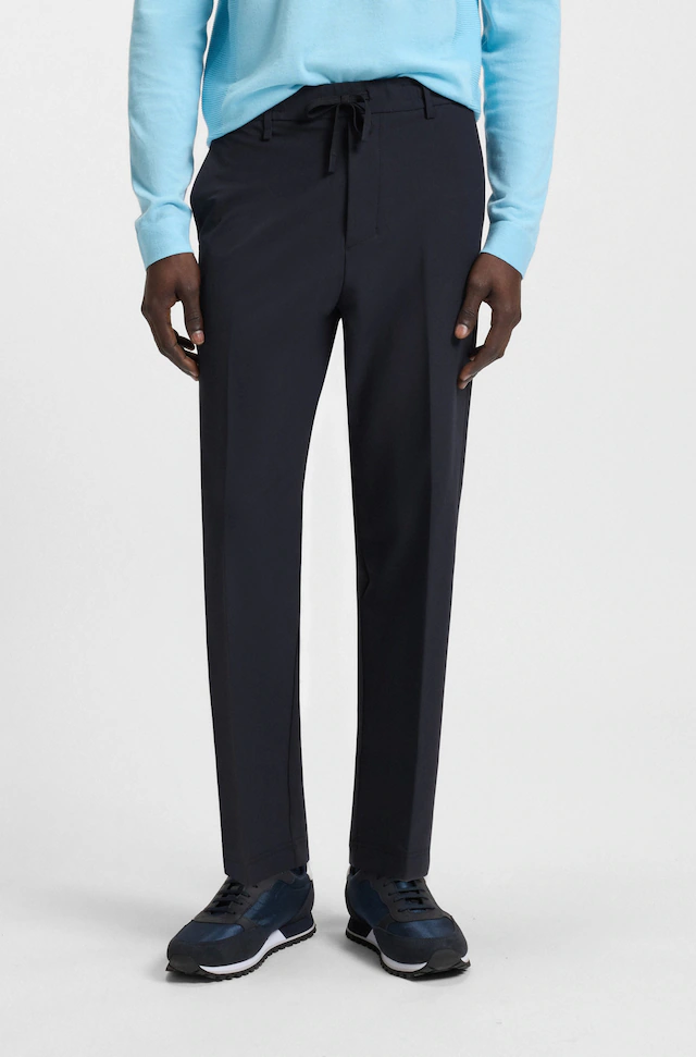 BOSS GREEN Webhose »T Convert« Tapered-fit Hose mit elastischem Bund und Kordelzug