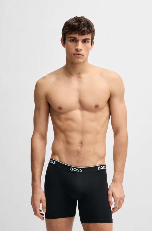 BOSS Boxershorts »BoxerBrLong 3P Power«