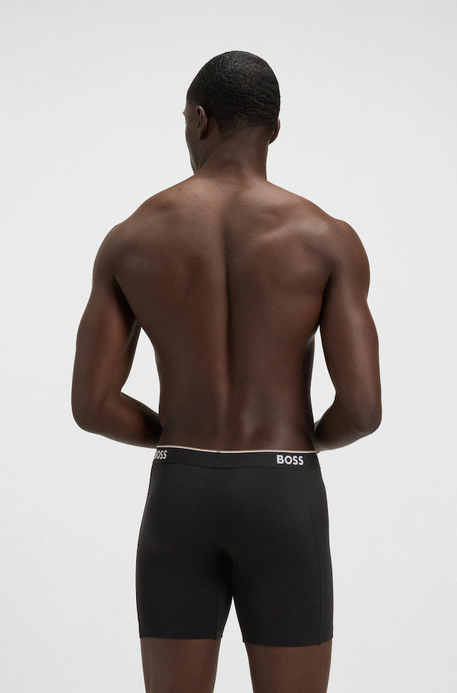 BOSS Boxershorts »BoxerBrLong 3P Power«