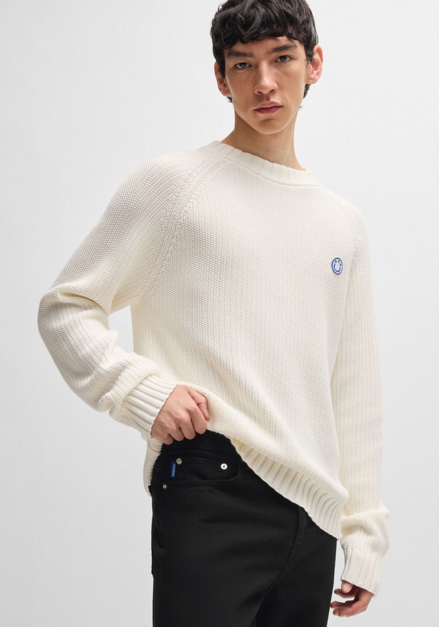 HUGO Slim-fit-Jeans »Ash« mit Stone-washed-Finish