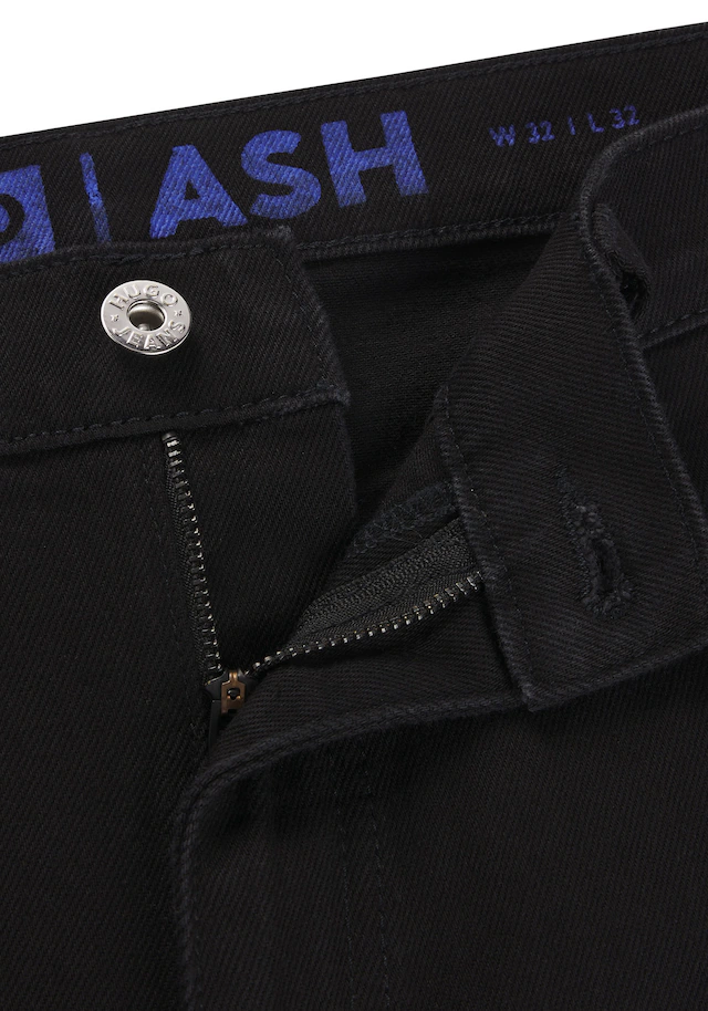 HUGO Slim-fit-Jeans »Ash« mit Stone-washed-Finish