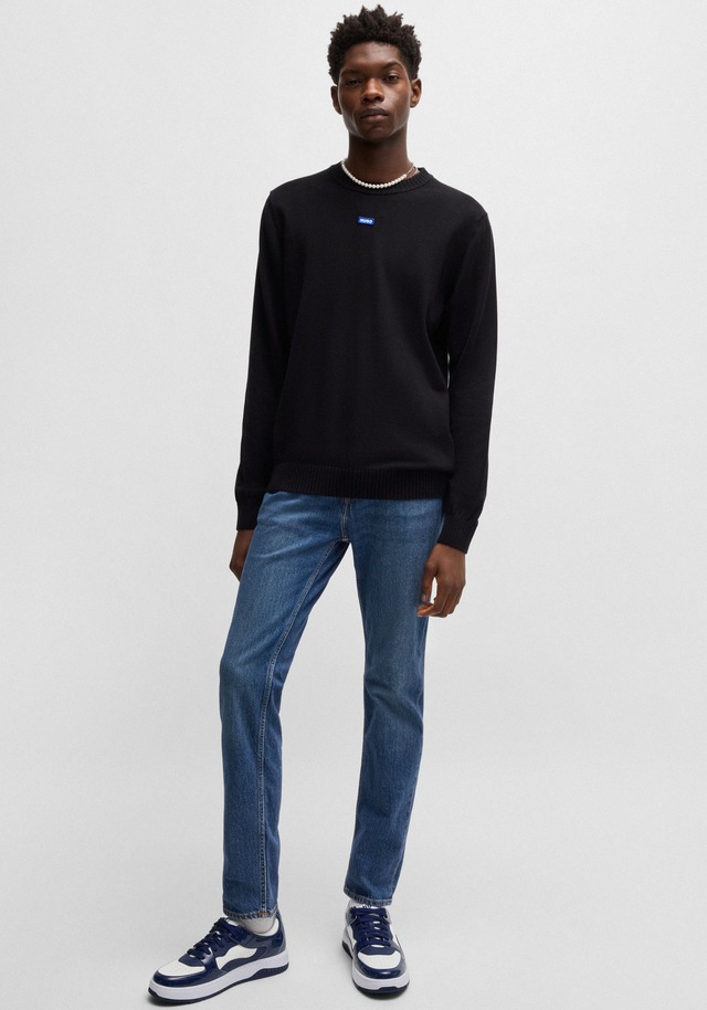 HUGO Slim-fit-Jeans »Ash« mit Stone-washed-Finish