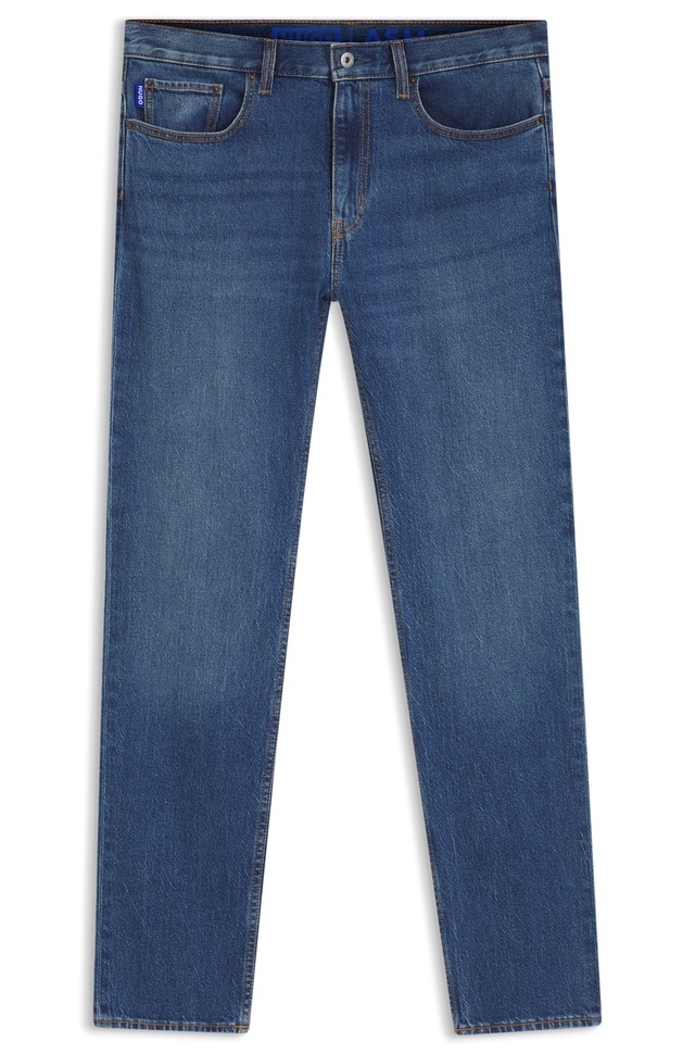 HUGO Slim-fit-Jeans »Ash« mit Stone-washed-Finish