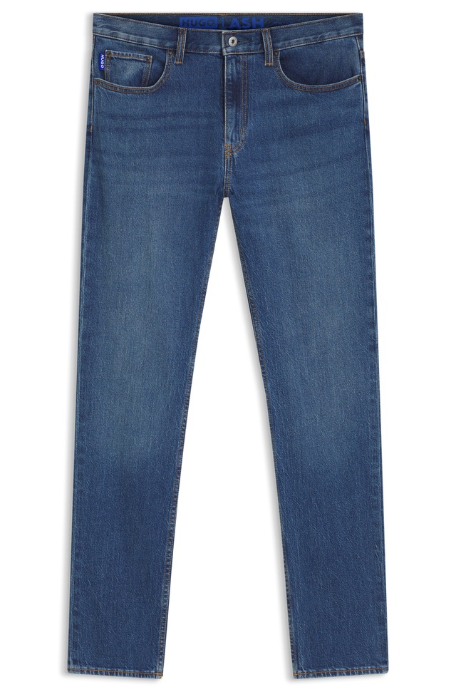 HUGO Slim-fit-Jeans »Ash« mit Stone-washed-Finish
