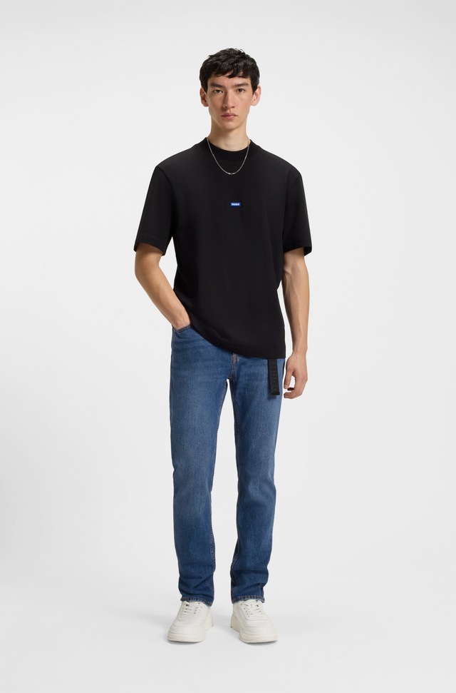 HUGO Slim-fit-Jeans »Ash« mit Stone-washed-Finish
