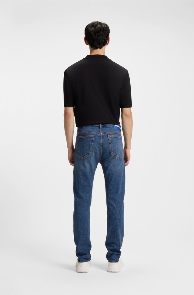 HUGO Slim-fit-Jeans »Ash« mit Stone-washed-Finish