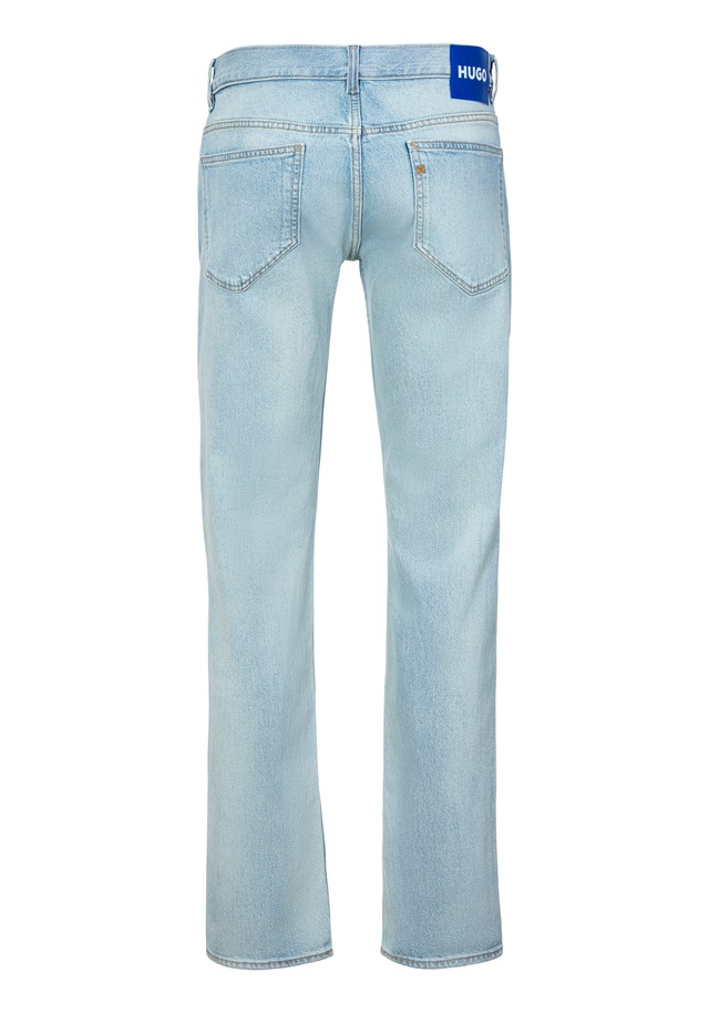 HUGO Slim-fit-Jeans »Ash« mit Stone-washed-Finish