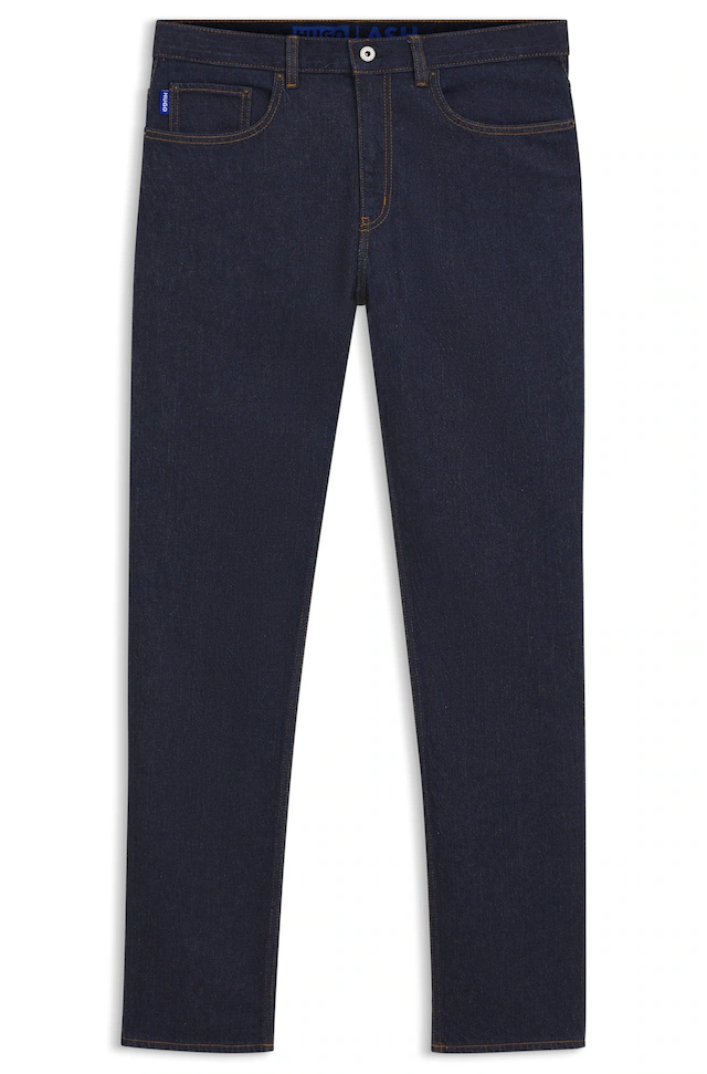 HUGO Slim-fit-Jeans »Ash« mit Stone-washed-Finish