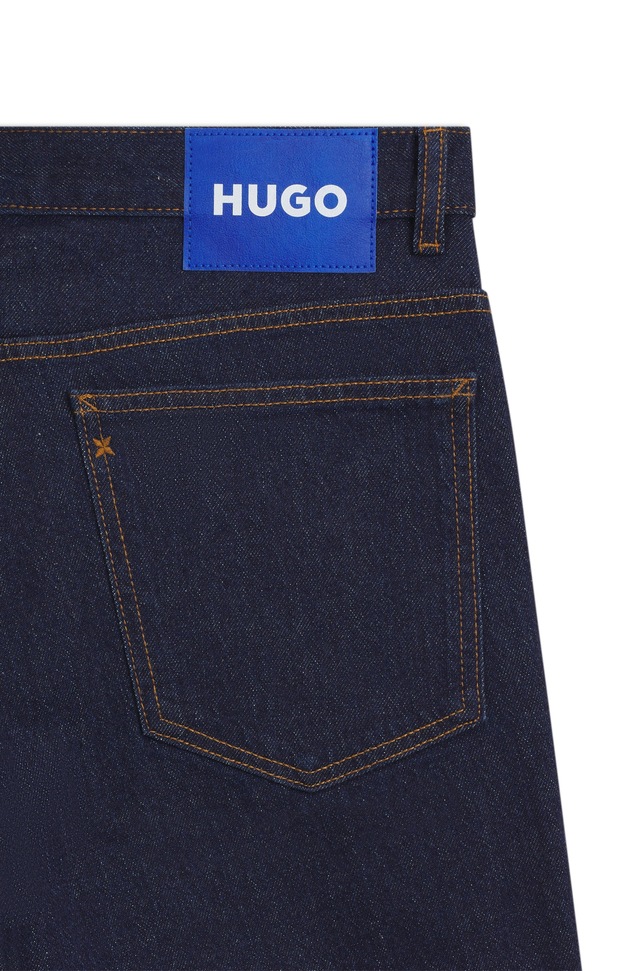 HUGO Slim-fit-Jeans »Ash« mit Stone-washed-Finish