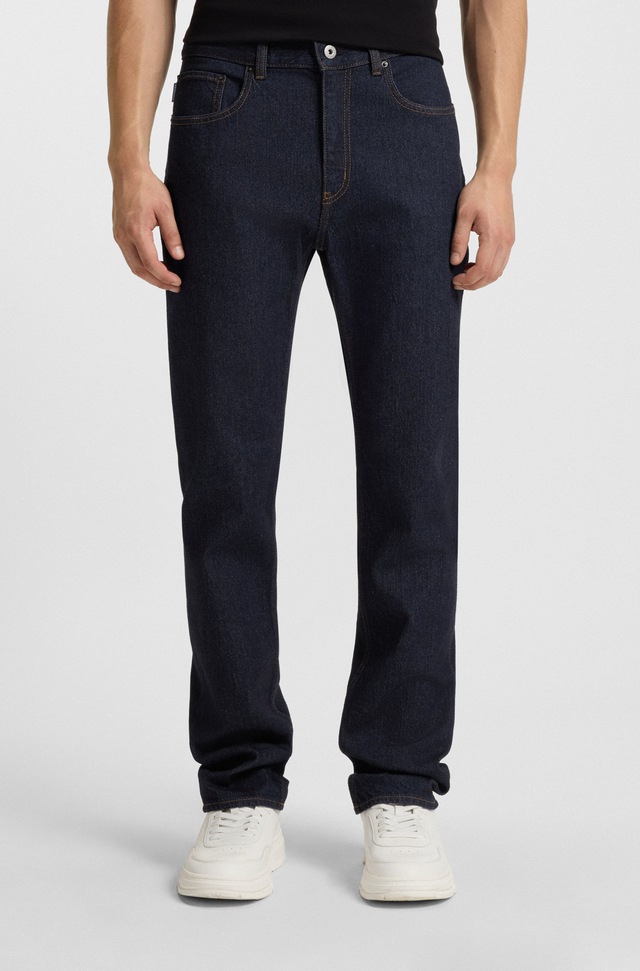HUGO Slim-fit-Jeans »Ash« mit Stone-washed-Finish