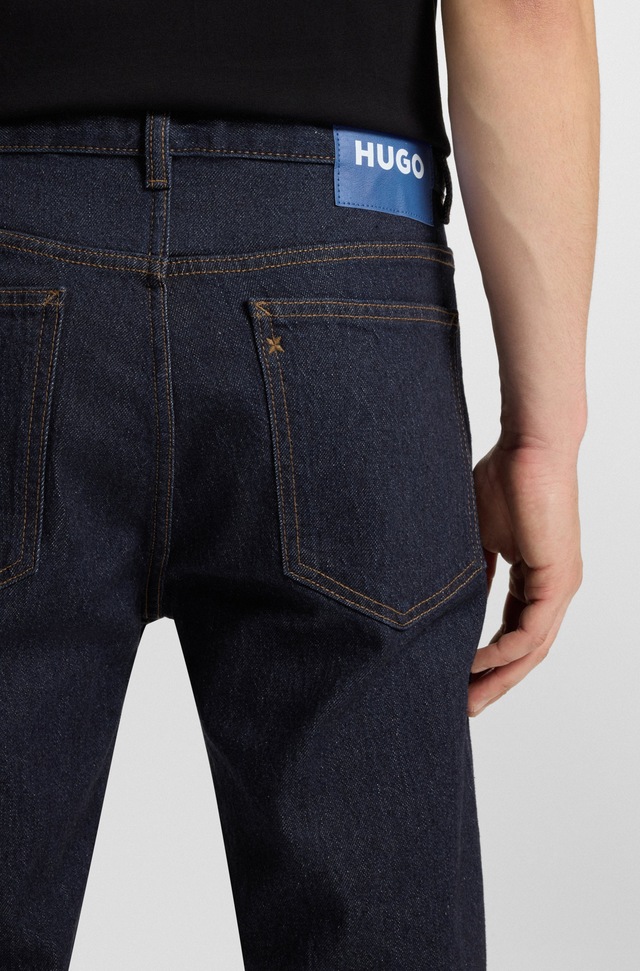 HUGO Slim-fit-Jeans »Ash« mit Stone-washed-Finish