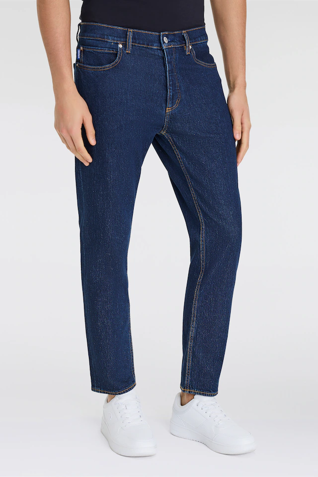 HUGO Tapered-fit-Jeans »Brody« mit Stone-washed-Finish