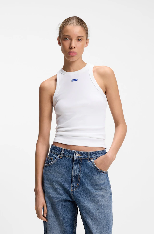 HUGO Tanktop »Easy Tank« Stretch-Baumwolle, Slim Fit