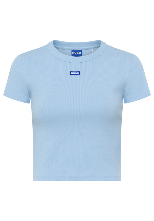 HUGO T-Shirt »Baby Tee« in verkürzter Länge