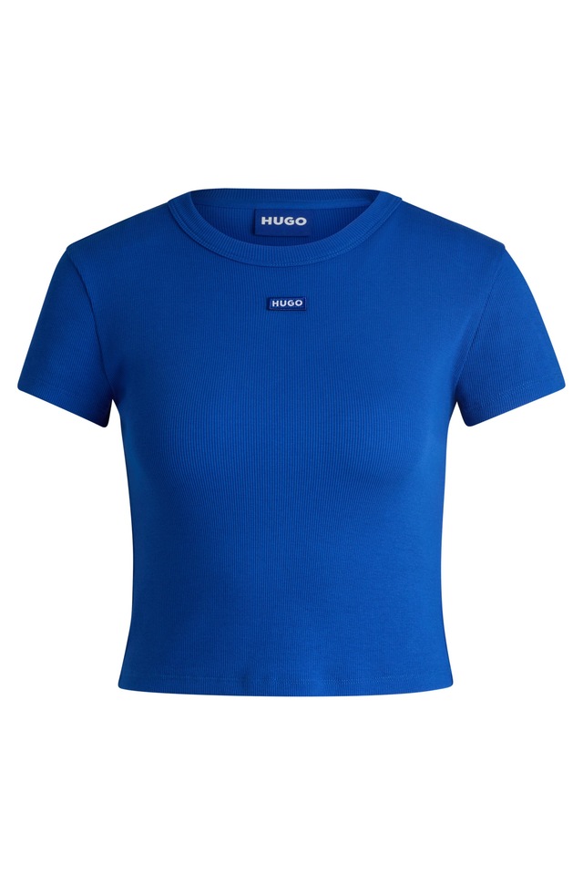 HUGO T-Shirt »Baby Tee« in verkürzter Länge