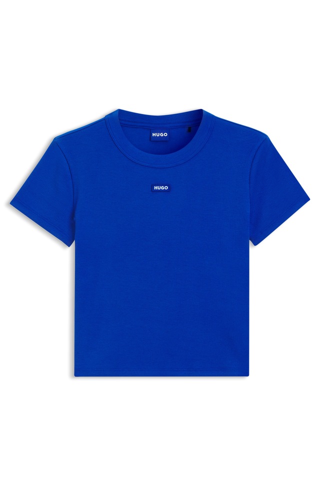 HUGO T-Shirt »Baby Tee« in verkürzter Länge