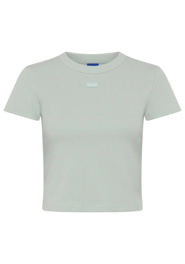 HUGO T-Shirt »Baby Tee« in verkürzter Länge