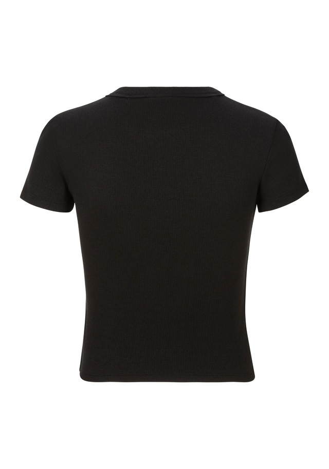 HUGO T-Shirt »Baby Tee« in verkürzter Länge