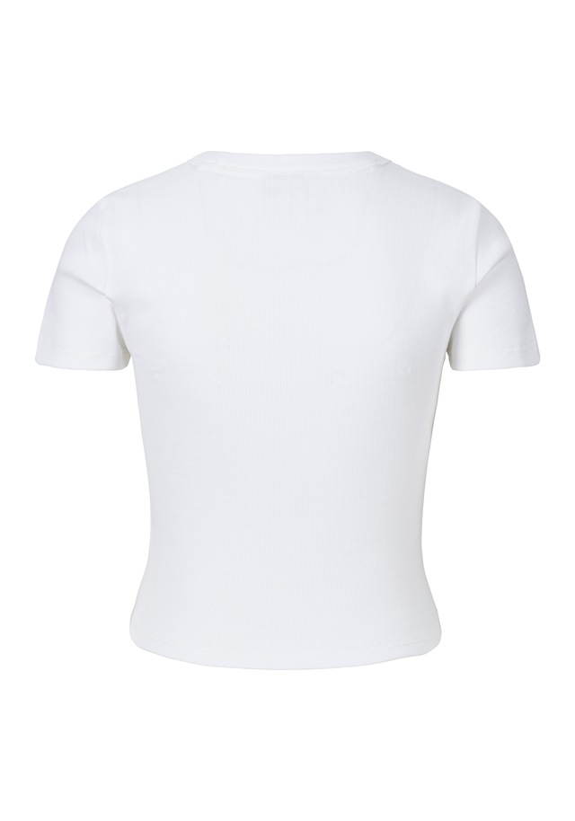 HUGO T-Shirt »Baby Tee« in verkürzter Länge
