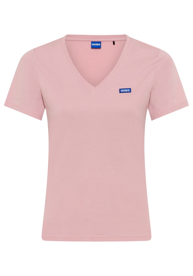 HUGO T-Shirt »Classic Tee« mit Rundhals, Logodruck