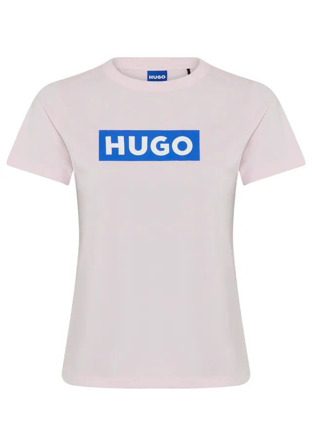 HUGO T-Shirt »Classic Tee« mit Rundhals, Logodruck