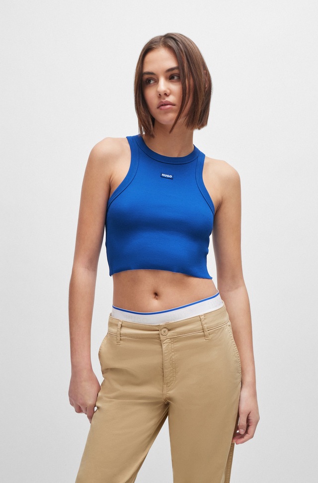 HUGO Tanktop »Baby Tank« Cropped-Form