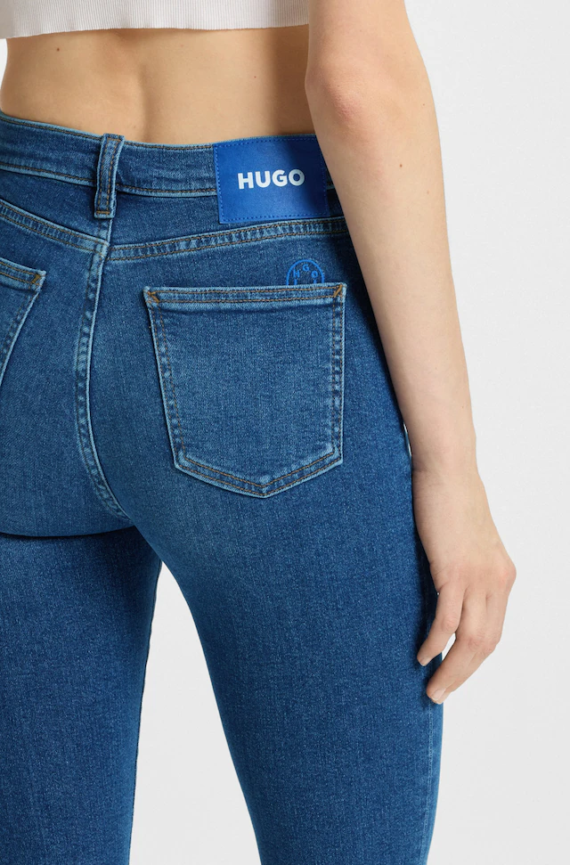 HUGO Skinny-fit-Jeans »Malu« Skinny Fit mit mittlerer Leibhöhe