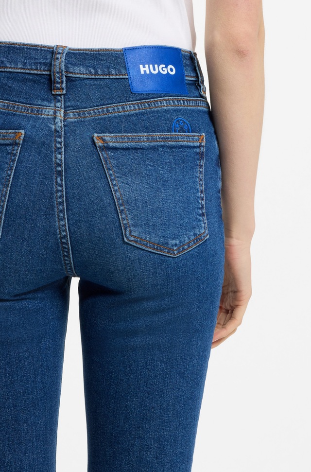 HUGO Skinny-fit-Jeans »Malu« Skinny Fit mit mittlerer Leibhöhe