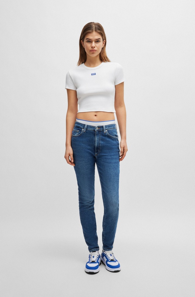 HUGO Skinny-fit-Jeans »Malu« Skinny Fit mit mittlerer Leibhöhe