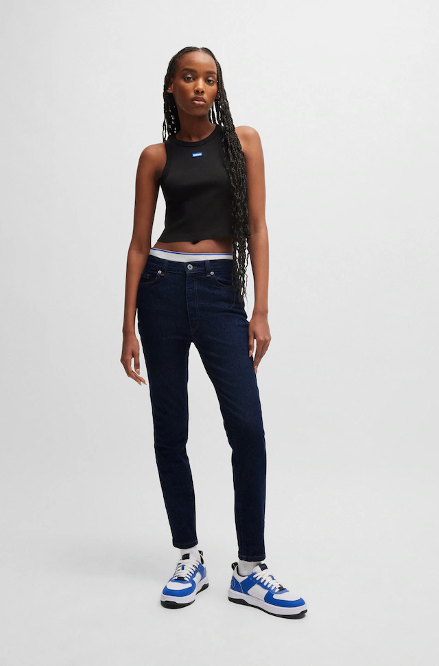 HUGO Skinny-fit-Jeans »Malu« Skinny Fit mit mittlerer Leibhöhe