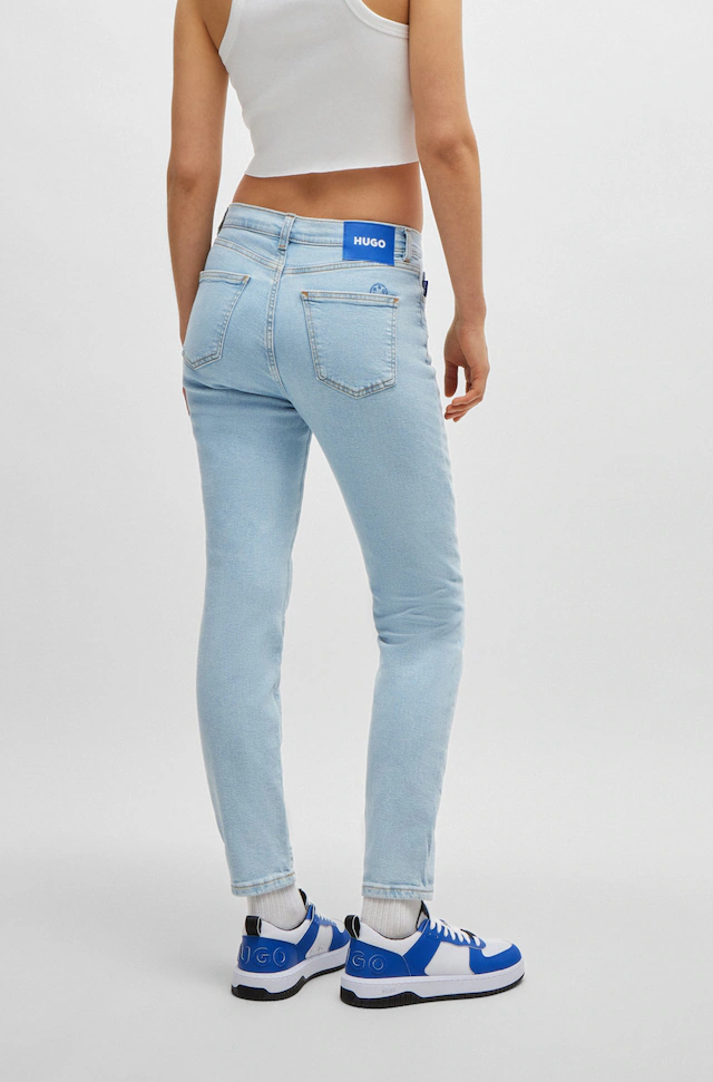 HUGO Skinny-fit-Jeans »Malu« Skinny Fit mit mittlerer Leibhöhe