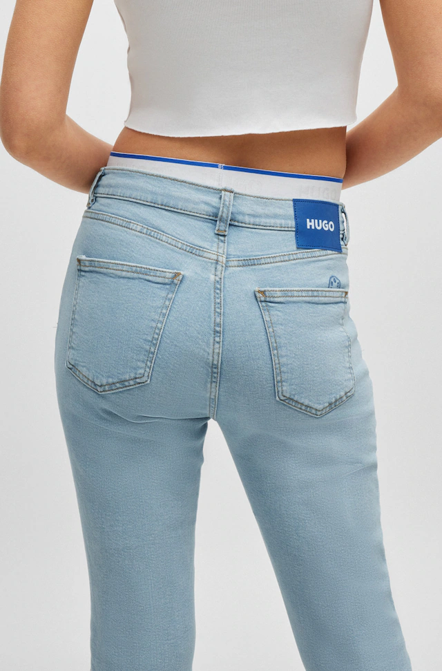 HUGO Skinny-fit-Jeans »Malu« Skinny Fit mit mittlerer Leibhöhe