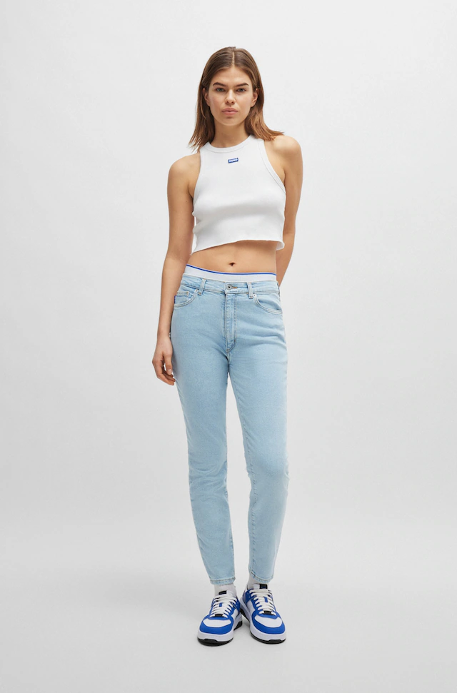 HUGO Skinny-fit-Jeans »Malu« Skinny Fit mit mittlerer Leibhöhe