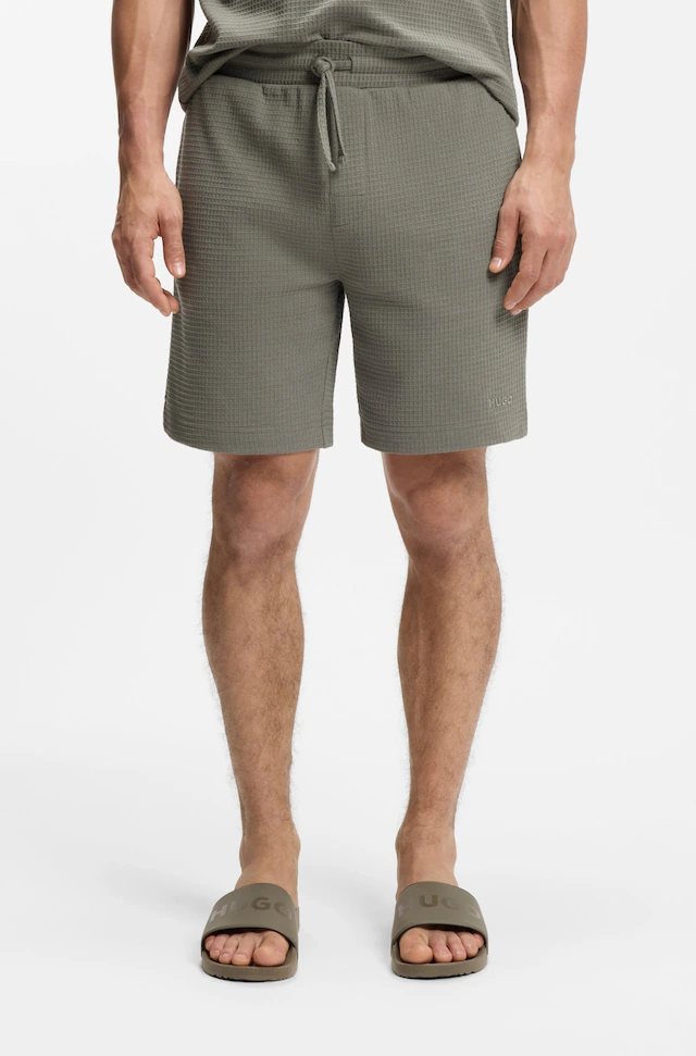 HUGO Underwear Pyjamashorts »Austin Short« mit Tunnelzug