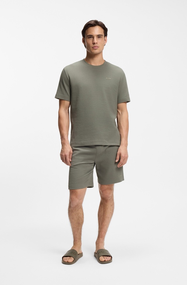 HUGO Underwear Pyjamashorts »Austin Short« mit Tunnelzug