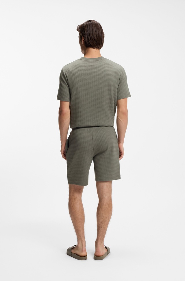 HUGO Underwear Pyjamashorts »Austin Short« mit Tunnelzug