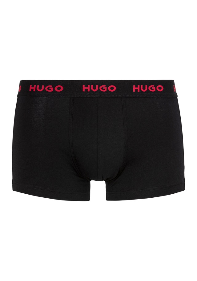 HUGO Underwear Trunk »TRUNK TRIPLET PACK« Packung, 3 Stk. mit Logoschriftzug auf dem Bund