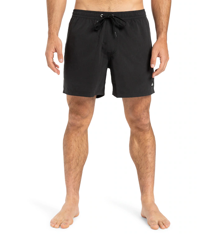 Quiksilver Badeshorts »EVERYDAY VOLLEY 15« unifarbene Optik, mit kontrastfarbenen Details, Straight-Leg-Passform