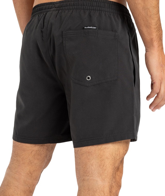 Quiksilver Badeshorts »EVERYDAY VOLLEY 15« unifarbene Optik, mit kontrastfarbenen Details, Straight-Leg-Passform