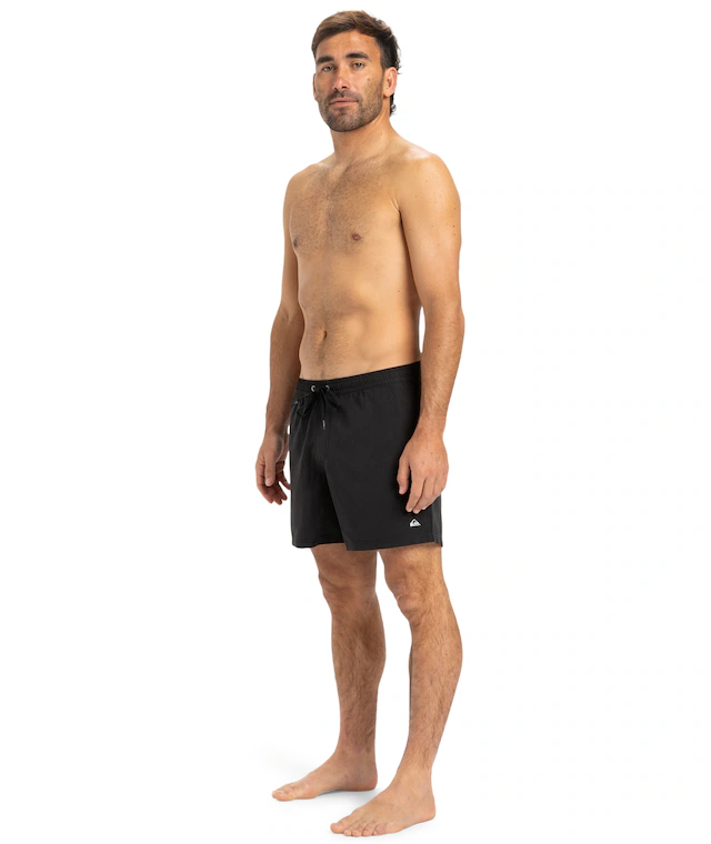 Quiksilver Badeshorts »EVERYDAY VOLLEY 15« unifarbene Optik, mit kontrastfarbenen Details, Straight-Leg-Passform
