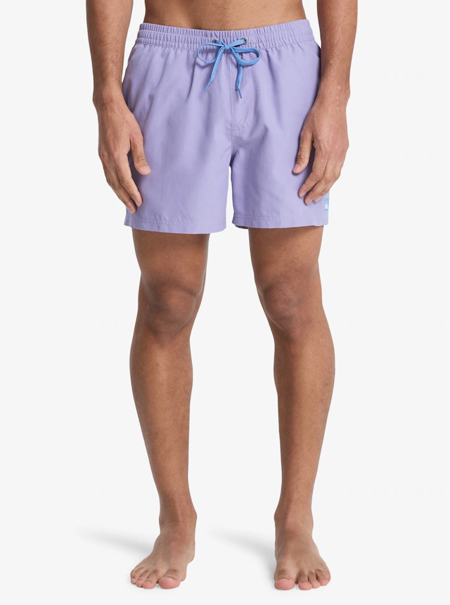 Quiksilver Badeshorts »EVERYDAY VOLLEY 15« unifarbene Optik, mit kontrastfarbenen Details, Straight-Leg-Passform