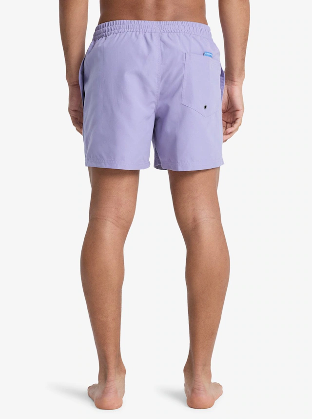 Quiksilver Badeshorts »EVERYDAY VOLLEY 15« unifarbene Optik, mit kontrastfarbenen Details, Straight-Leg-Passform