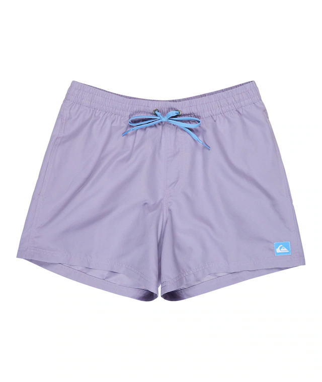 Quiksilver Badeshorts »EVERYDAY VOLLEY 15« unifarbene Optik, mit kontrastfarbenen Details, Straight-Leg-Passform