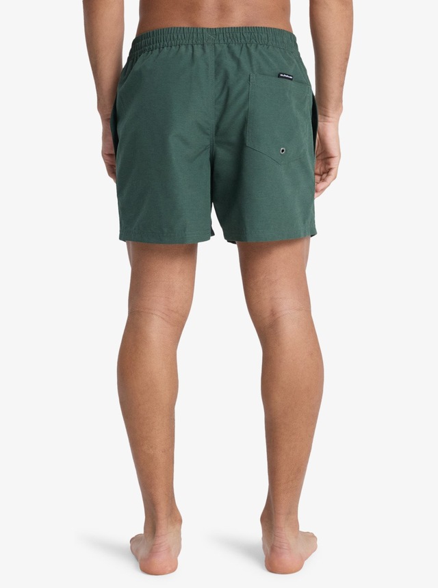 Quiksilver Badeshorts »EVERYDAY VOLLEY 15« unifarbene Optik, mit kontrastfarbenen Details, Straight-Leg-Passform
