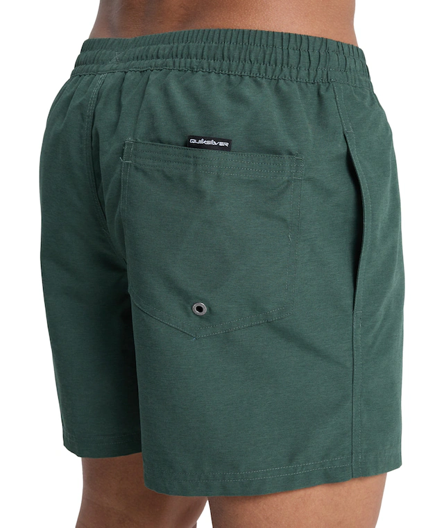 Quiksilver Badeshorts »EVERYDAY VOLLEY 15« unifarbene Optik, mit kontrastfarbenen Details, Straight-Leg-Passform