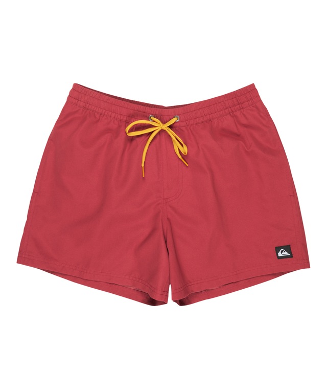 Quiksilver Badeshorts »EVERYDAY VOLLEY 15« unifarbene Optik, mit kontrastfarbenen Details, Straight-Leg-Passform