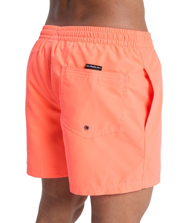 Quiksilver Badeshorts »EVERYDAY VOLLEY 15« unifarbene Optik, mit kontrastfarbenen Details, Straight-Leg-Passform