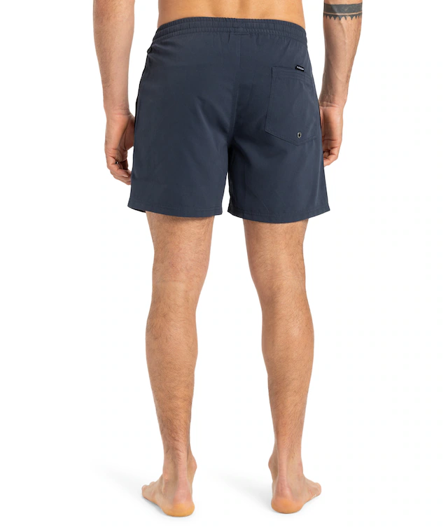 Quiksilver Badeshorts »EVERYDAY VOLLEY 15« unifarbene Optik, mit kontrastfarbenen Details, Straight-Leg-Passform