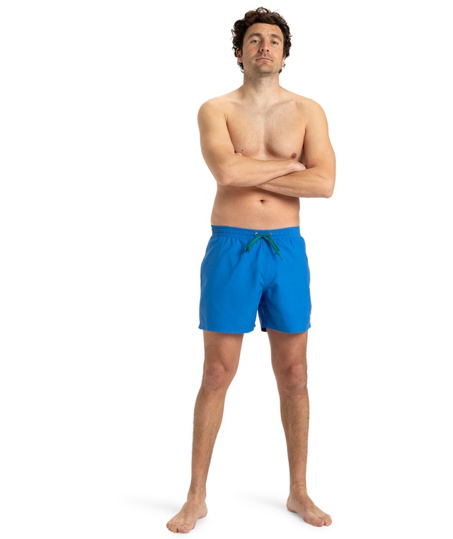 Quiksilver Badeshorts »EVERYDAY VOLLEY 15« unifarbene Optik, mit kontrastfarbenen Details, Straight-Leg-Passform