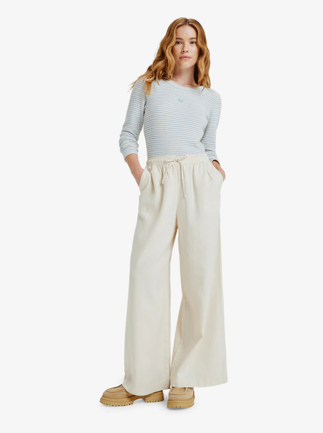 Roxy Strandhose »LEKEITIO BREAK MID PANT« mit Eingrifftaschen, atmungsaktives Material, gerade Beinform